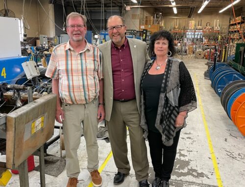 Connecticut Chief Manufacturing Officer Paul Lavoie Visits Radcliff Wire, Shares Workforce Initiatives